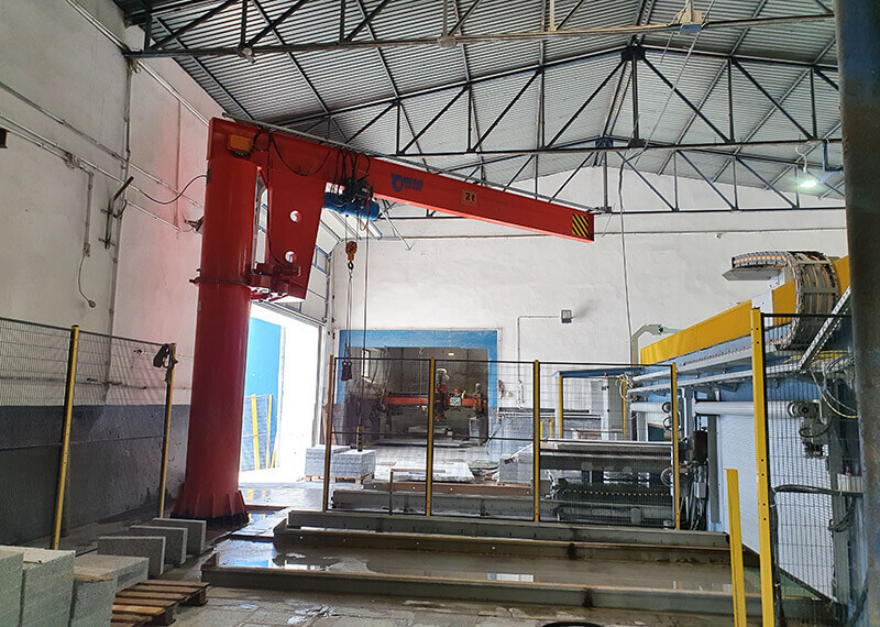 2t BZ Jib Crane Shipped to Poland