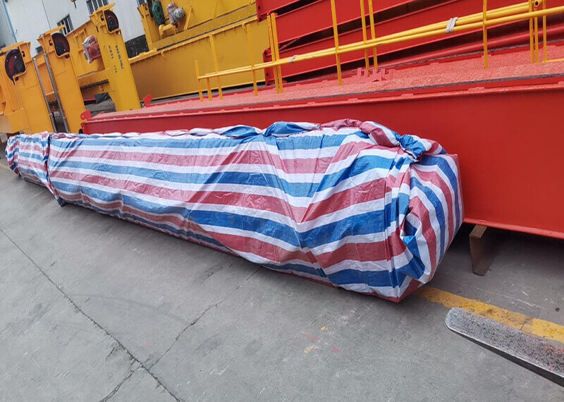 One Set 5 Ton Single Girder Overhead Crane Delivery To Argentina