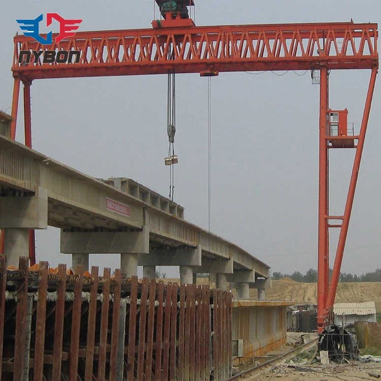 5 ton Truss Type Double Girder Bridge Crane for Precast Beam Yard