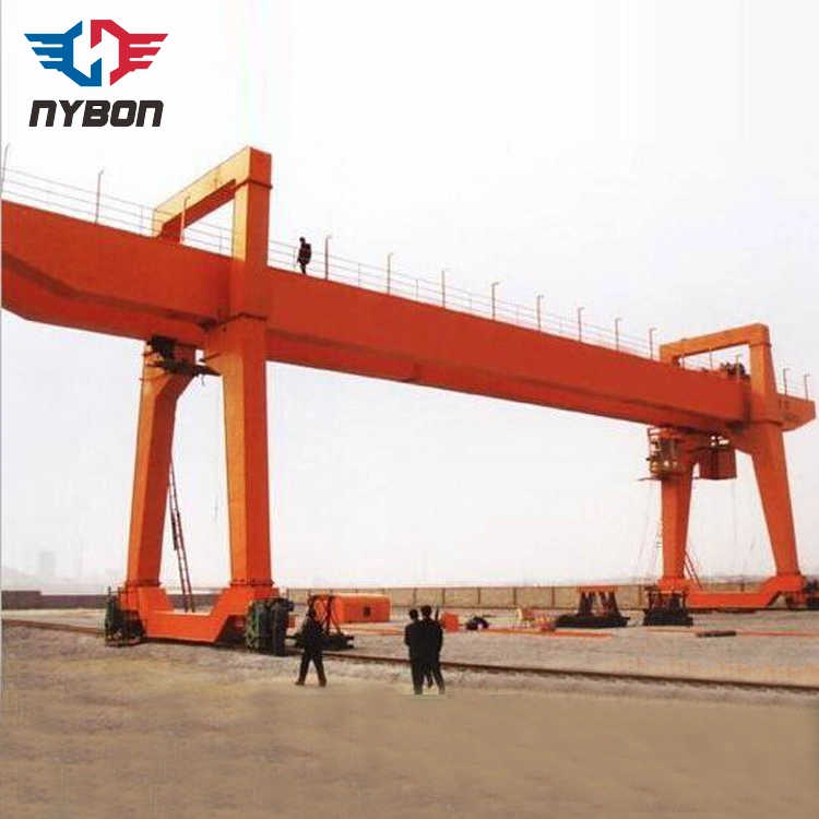 Double Girder Gantry Crane 40 Ton with Both Overhang