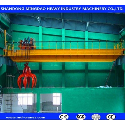 China Brand Trail Running Crane 42ton Grab Bucket Crane