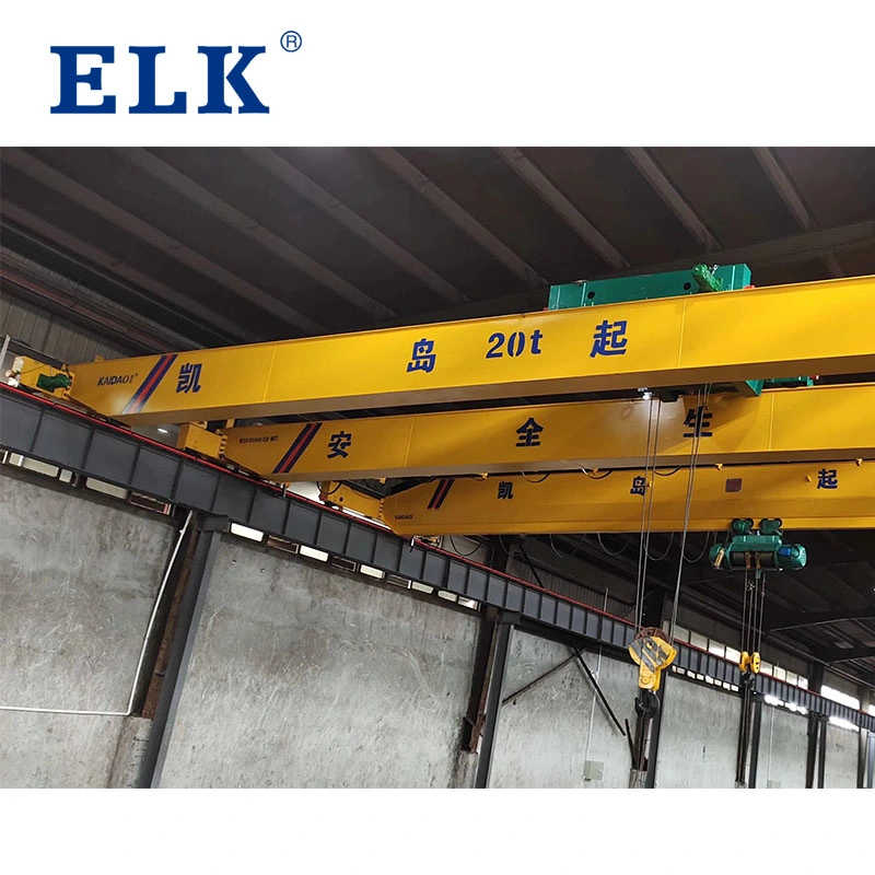10ton Double Girder Wire Rope Lifting End Truck Overhead Crane