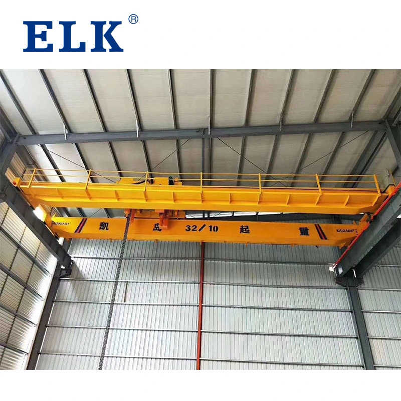 10ton Double Girder Wire Rope Lifting End Truck Overhead Crane