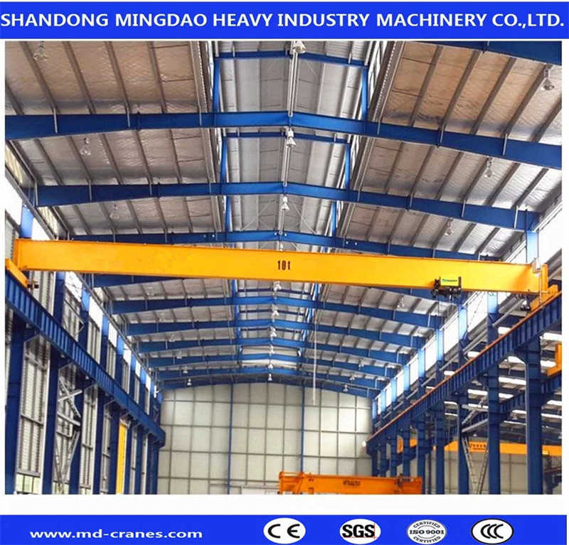 Ce ISO Approved 25ton European Style Single Girder Overhead Crane