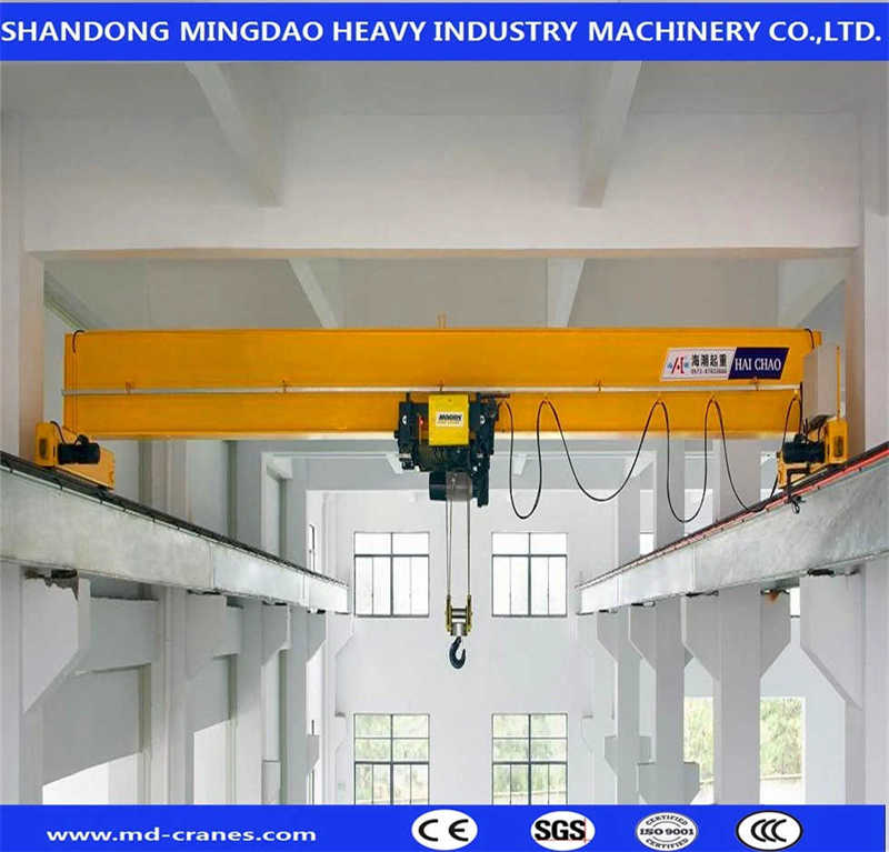 Ce ISO Approved 25ton European Style Single Girder Overhead Crane