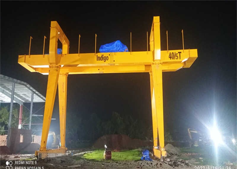 Tavol 40/5T Double Girder Gantry Crane In Gazipur Bangladesh