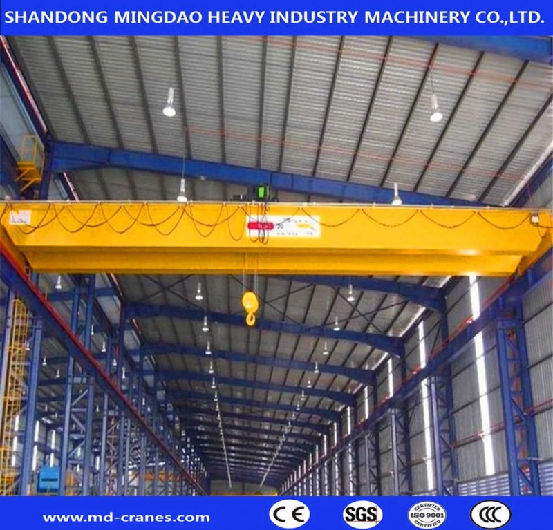 Heavy Lifting Work Duty Double Beam Bridge Crane with Overseas Installation