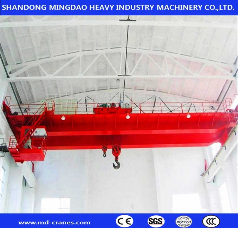 Heavy Lifting Work Duty Double Beam Bridge Crane with Overseas Installation