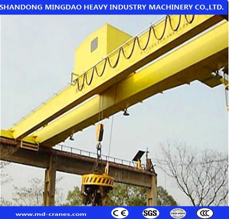 China Factory Supplied Wireless Remote Control Double Girder Overhead Crane