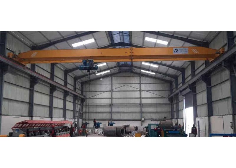 The African customer finished the installation of 10t overhead crane