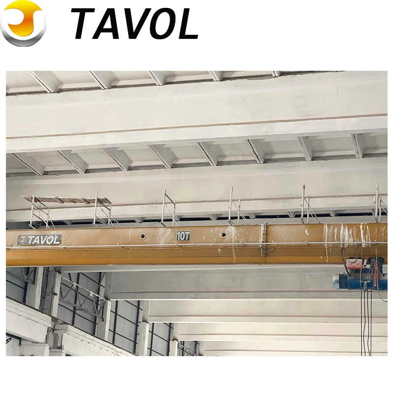 Warehouse 5 Ton 10 Ton Single Beam Eot Overhead Bridge Crane for Sale