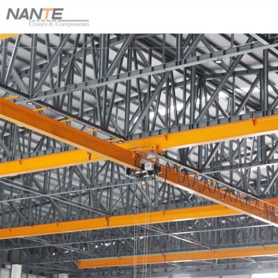 2-16t Single Girder Underhung Overhead Crane for Low Height Workshop