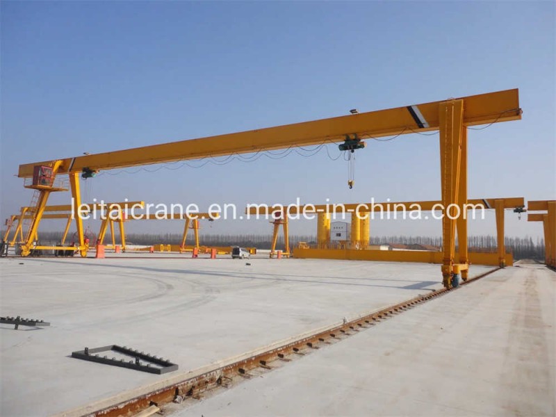 Box Type Single Girder Gantry Crane with Low Headroom Hoist