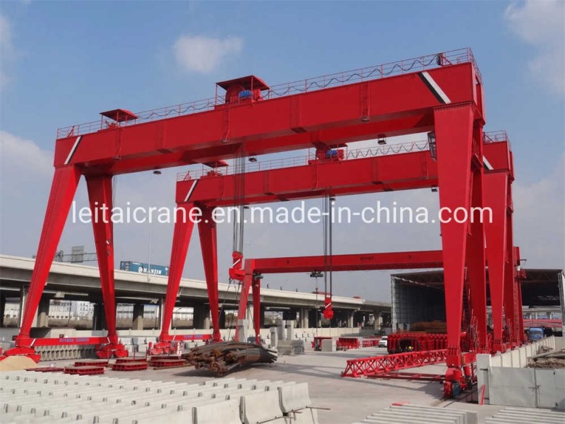 Box Type Single Girder Gantry Crane with Low Headroom Hoist