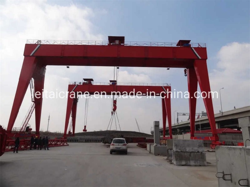 Box Type Single Girder Gantry Crane with Low Headroom Hoist