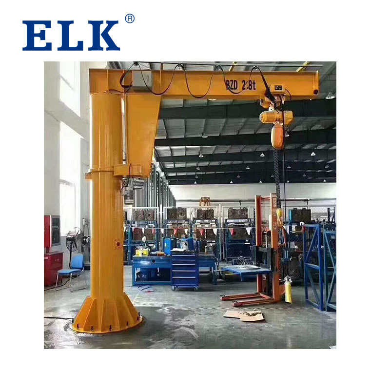 0.5ton Jib Crane Wall Cantilever Crane with Electric Chain Hoist