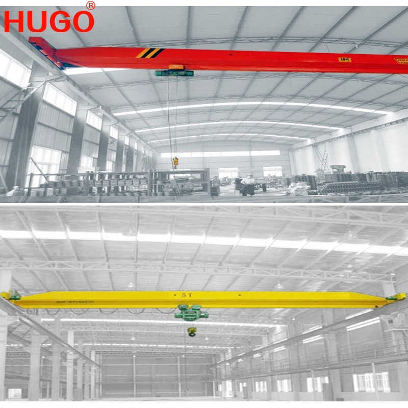 Lx Type 3t Electric Overcrane Single Girder Bridge Crane with End Carriage