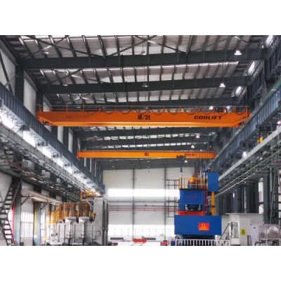 European Style Single Girder Wire Rope Electric Hoist Traveling Overhead Crane