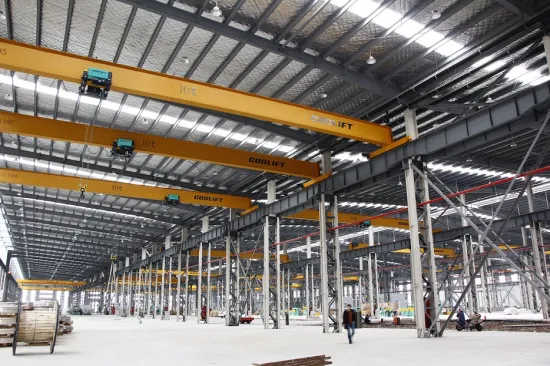 European Style 3.2-20t Single Girder Traveling Overhead Crane