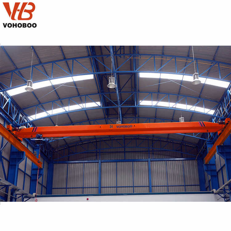 CE Certificate Single Girder Double Girder Overhead Crane with Hoist 1t-20t