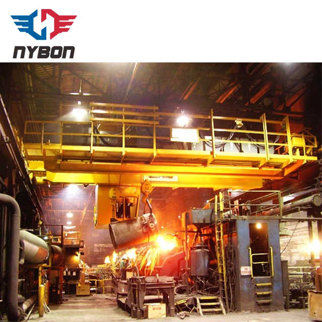 Qdy Metallurgy Double Girder Overhead Crane for Smelting Workshop