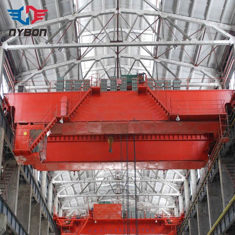 Wholesale Construction Double Girder Overhead Bridge Crane with Warning Light