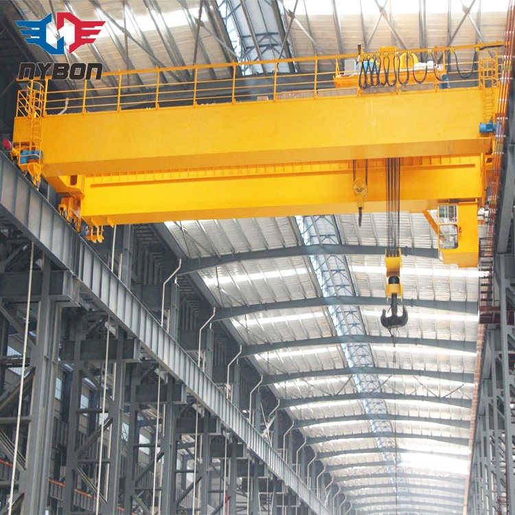 Wholesale Construction Double Girder Overhead Bridge Crane with Warning Light