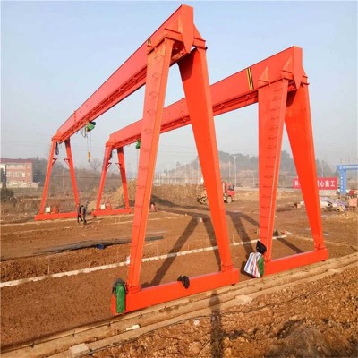 10t 12m Workshop Mobile Eot Single Girder Gantry Crane