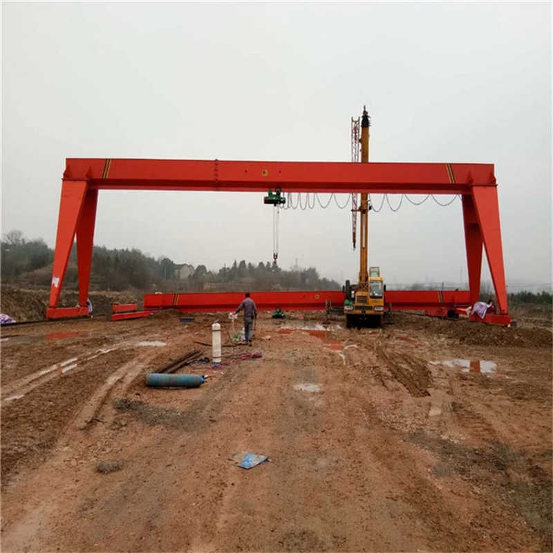 10t 12m Workshop Mobile Eot Single Girder Gantry Crane