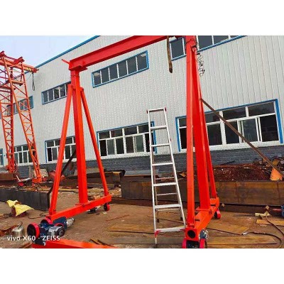 5 Ton Mobile Gantry Crane with Electric Hoist