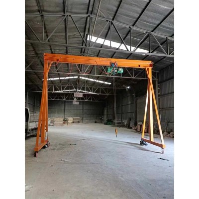 5 Ton Mobile Gantry Crane with Electric Hoist