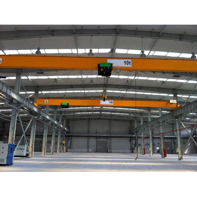 Warehouse Specialized Single Girder Hoist Crane 1 Ton