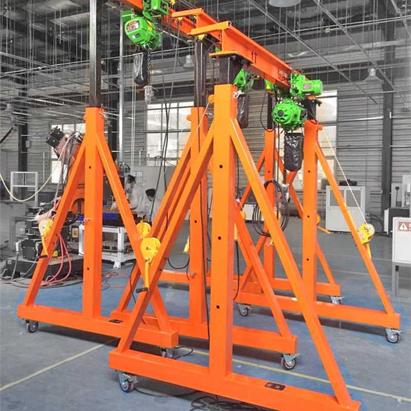 Small Crane 500kg~20ton Adjustable Gantry Crane (2000lbs, 3000lbs, 5000lbs)