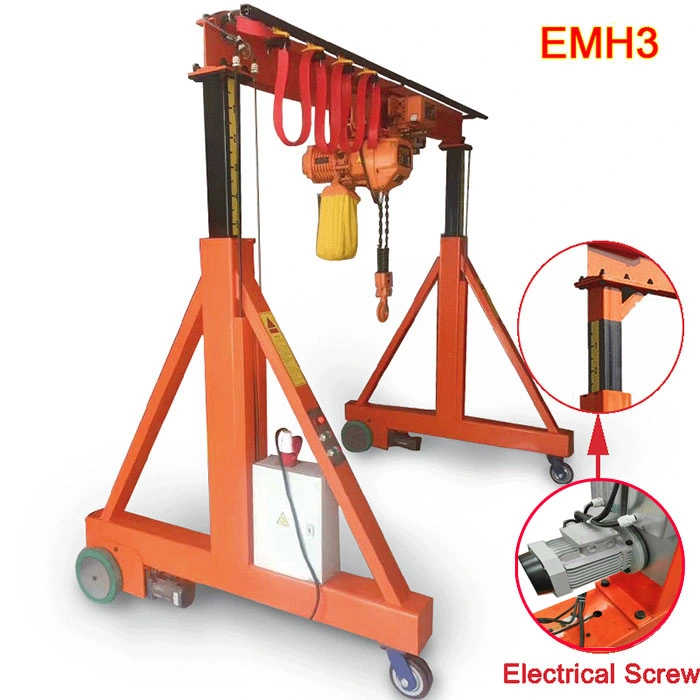 Mobile Gantry Non-Rail Portable Gantry Crane 0.5t ~20t