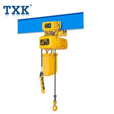 Outdoor Chain Hoist 1 Ton Single Speed M Series Electric Chain Hoist