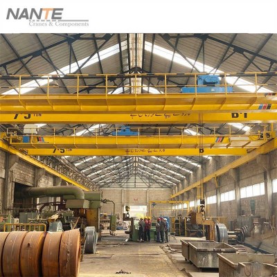 50ton Overhead Crane Heavy Duty Double Girder with Electric Wire Rope Hoist