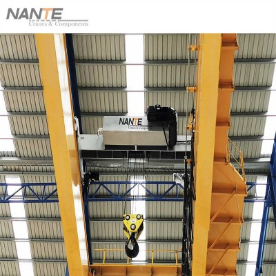 50ton Overhead Crane Heavy Duty Double Girder with Electric Wire Rope Hoist