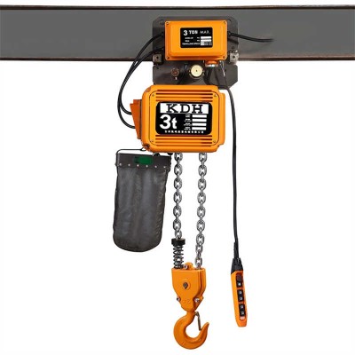 3 Ton Electric Chain Hoist Two Chain with High Working Efficiency