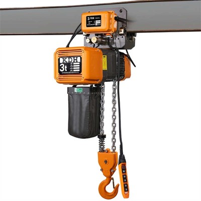 3 Ton Electric Chain Hoist Two Chain with High Working Efficiency