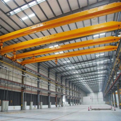 Overhead Crane Ld Wire Rope Electric Hosit Single Girder Bridge Crane