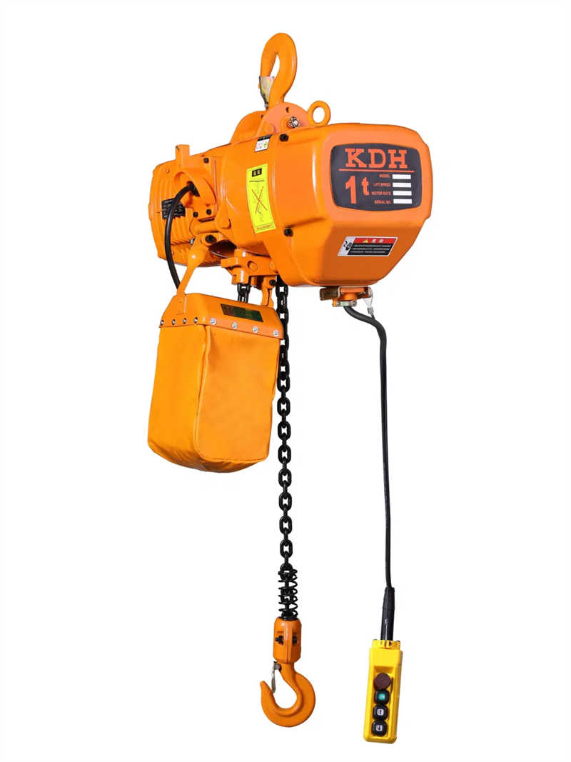 Hhbb High Quality Electric Hoist with Remote Control 1-5 Ton Hook
