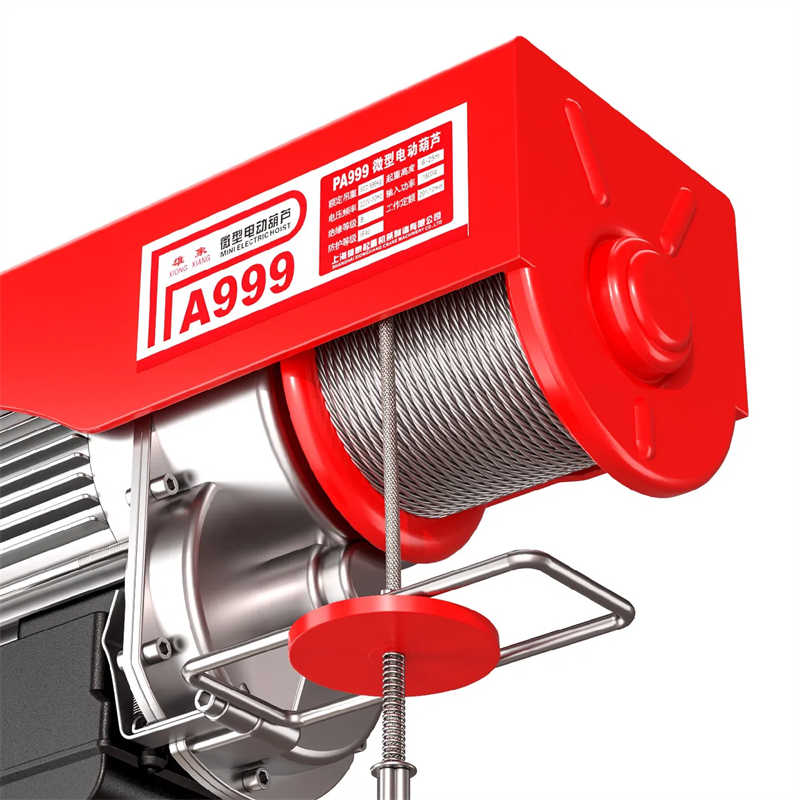 Juli Hot Sale PA300 Mini Electric Hoist Electric Winch for Construction
