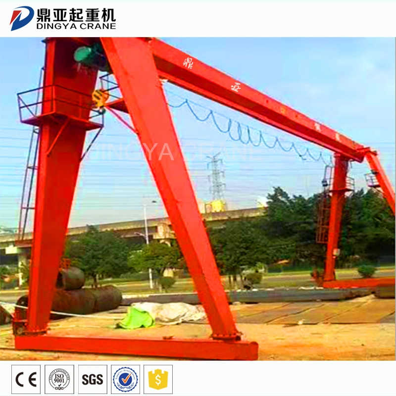 Dy Mh Euro Single Beam Truss Gantry Crane used in foundries