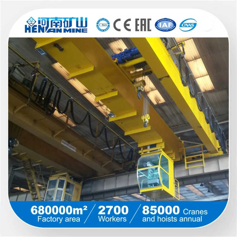 Europe Model 20 Ton Double Girder Overhead Crane sale to Vietnam