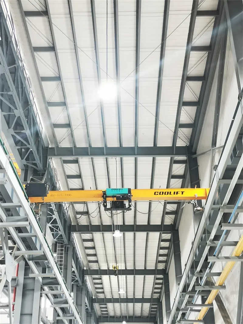 5t Lifting Equipment Single Girder Wire Rope Crane with CE Certificate