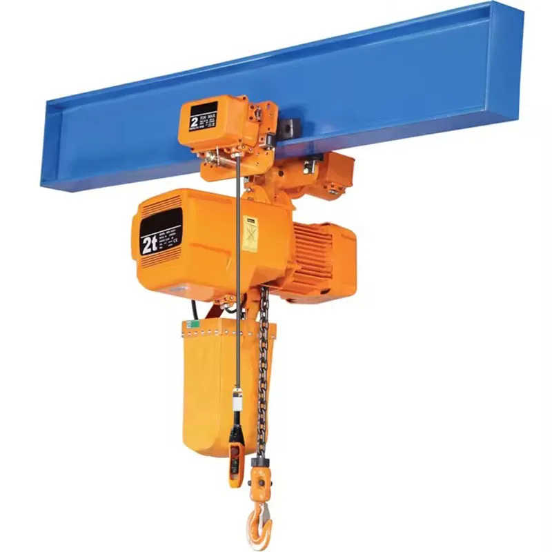 Wire Rope Mini Hoist with Electric Trolley Building Construction Tools