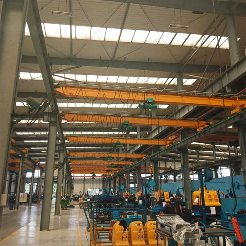High-Capacity 1-20t Single Beam Bridge Crane for Heavy Lifting