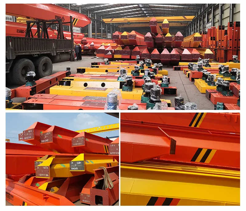 5 Ton 10ton 30ton 100ton Single Girder Beam Overhead Bridge Crane Suppliers