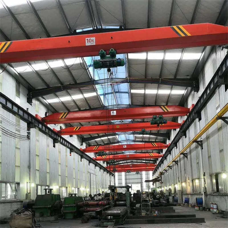 3t 10ton Workstation Factory Electric Hoist Single Girder Overhead Bridge Crane