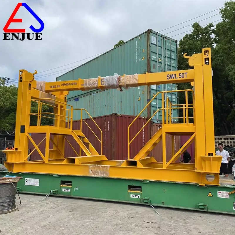 Adjustable Over Height Lifting Container Spreader Made of High-Strength Steel